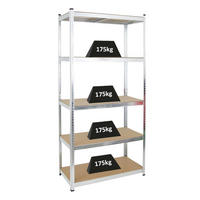 SCHWERLASTREGAL Giant Ragnar 200x100x50 cm Fachlast 175 kg Verzinkt - Silberfarben, Metall (100/200/50cm) - PROREGAL