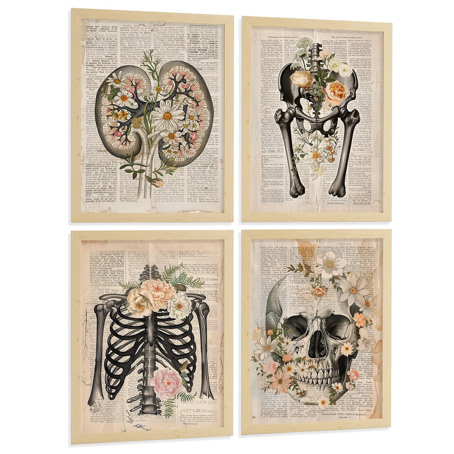 Nacnic Poster Beige 21x29.7x3 cm