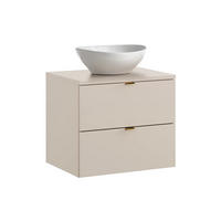 UMÝVADLO 60.6cm Azel Kašmír - béžová, kompozitné drevo (60.6/52/46cm) - Petits-meubles