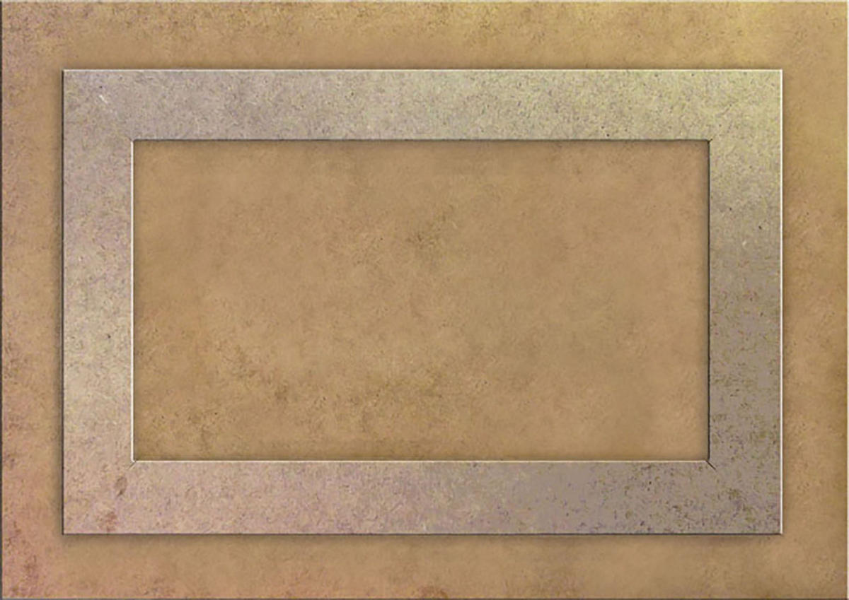 BILD 30x20 cm Frau Beige Gold - Beige, Holzwerkstoff (30/20/2cm) - artissimo