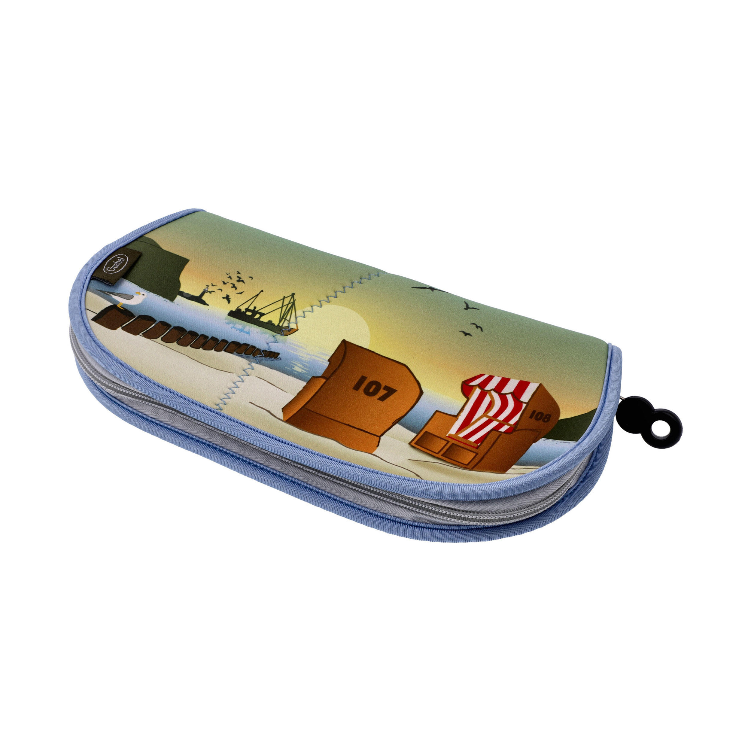 REISEORGANIZER Sunset Mood, Neopren, Bunt, 28 cm - Multicolor, Kunststoff (15/2/28cm) - Goebel