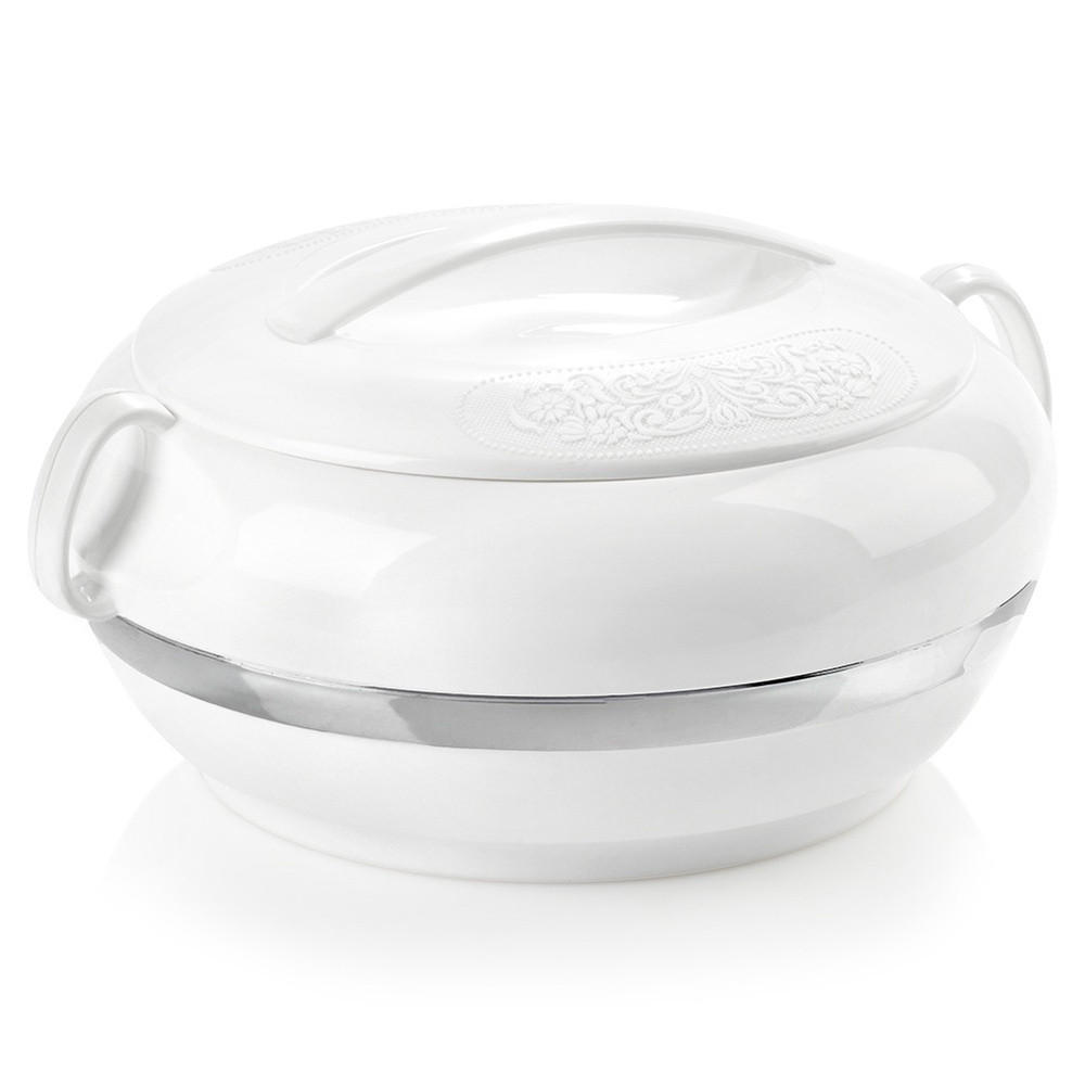 LUNCHTHERMOSKANNE Deluxe 1,6 l - Weiß, Kunststoff (22/12/22cm) - Orion 