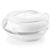 LUNCHTHERMOSKANNE Deluxe 1,6 l - Weiß, Kunststoff (22/12/22cm) - Orion 
