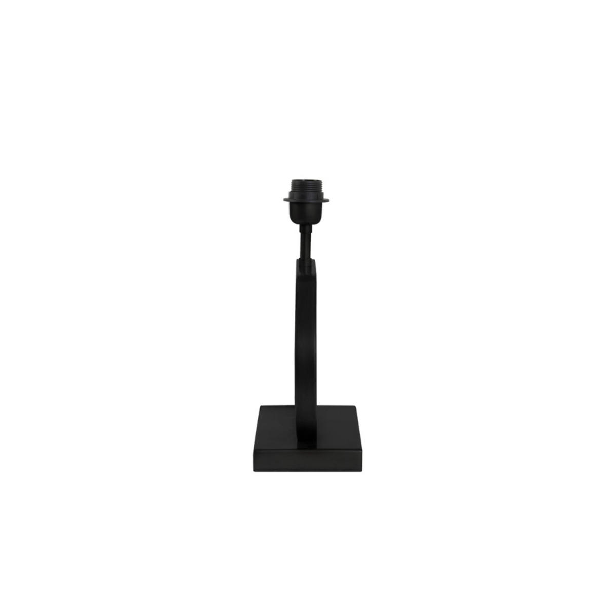 LAMPENFUSS Jamiro Schwarz 37/13/29 cm - Schwarz, Metall (37/13/29cm) - Light & Living