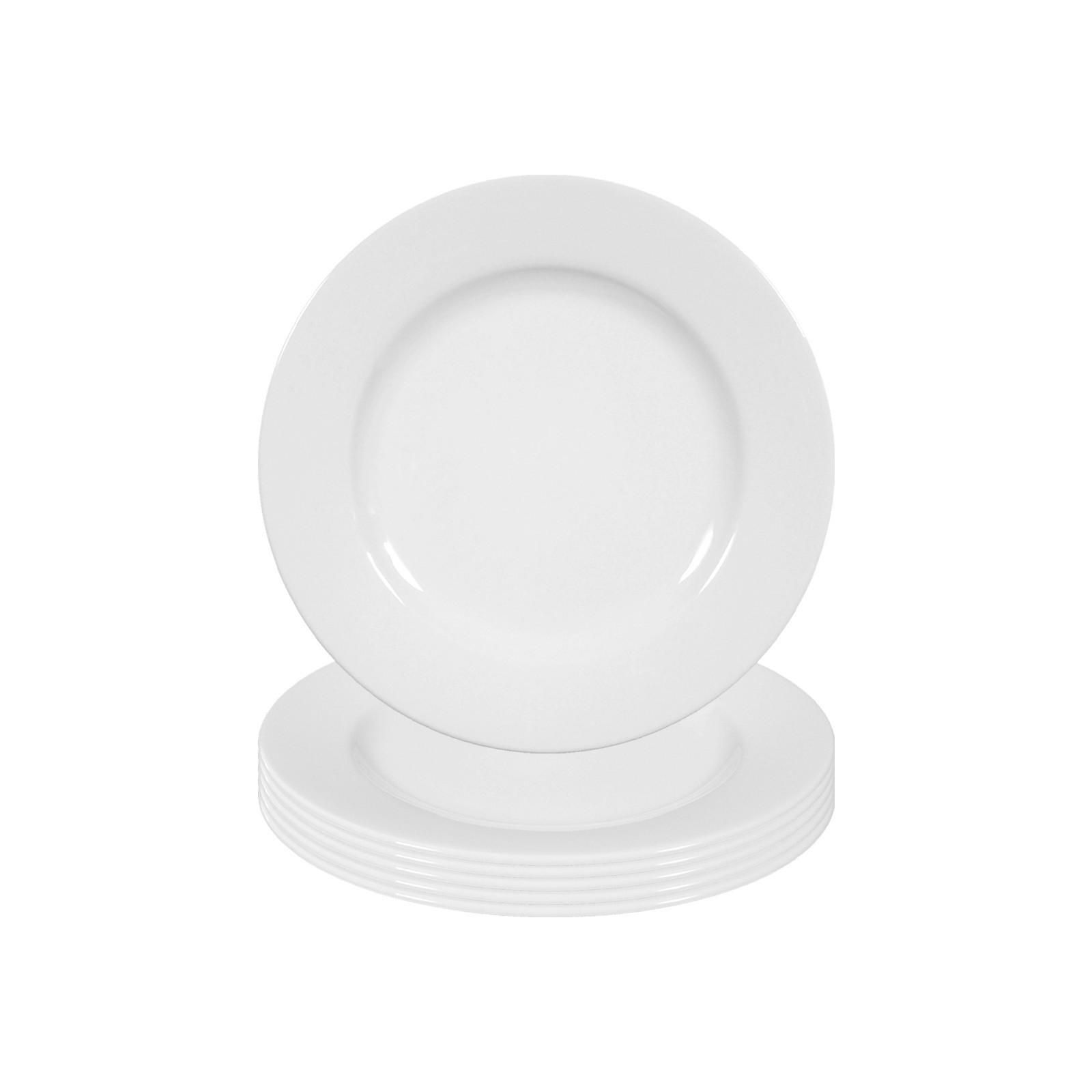 BROTTELLER Rondo/Liane weiß ø 17,1 cm 6er Set - Weiß, Keramik (17.1cm) - Seltmann Weiden