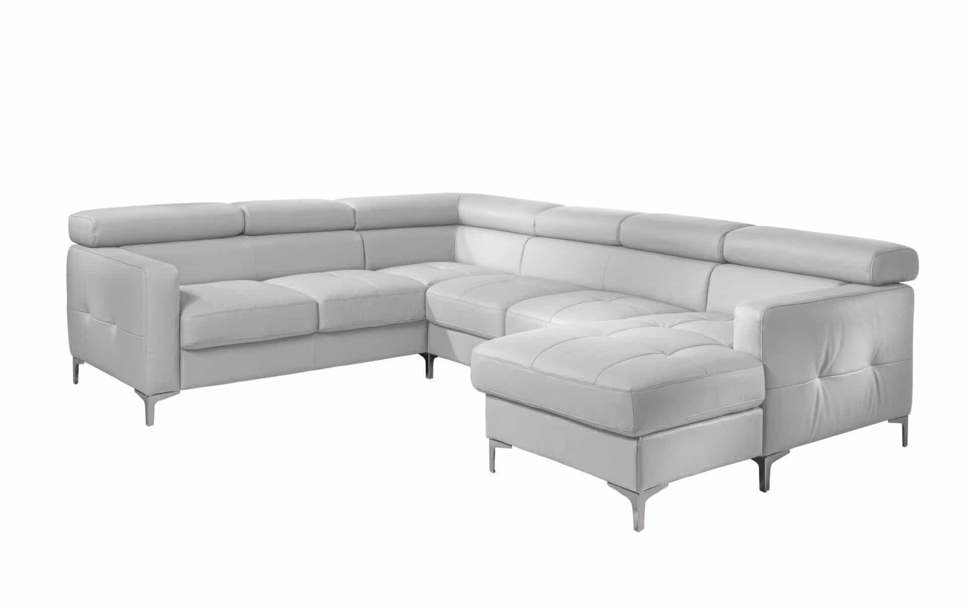 Cotta Wohnlandschaft Weiß 304x74x240 cm
