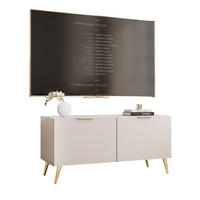 TV-LOWBOARD ANGEL Kaschmir stehend mit LED-Beleuchtung 100 cm - Kaschmir, Holzwerkstoff (100/49/40cm) - Idohome