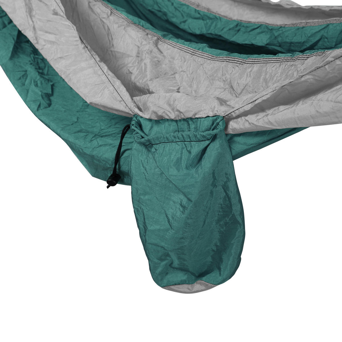HÄNGEMATTE Camping Grün/Hellgrau - Grün, Textil (200/1/300cm) - SVITA