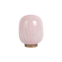 TISCHLAMPE Summer Globe 15.6/15.6/20 cm - Pink, Glas (15.6/15.6/20cm) - Leitmotiv