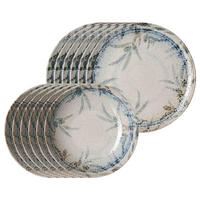 TAFELSERVICE Todi blau 12er Set - Blau, Keramik (2/2/2cm) - Ritzenhoff Breker