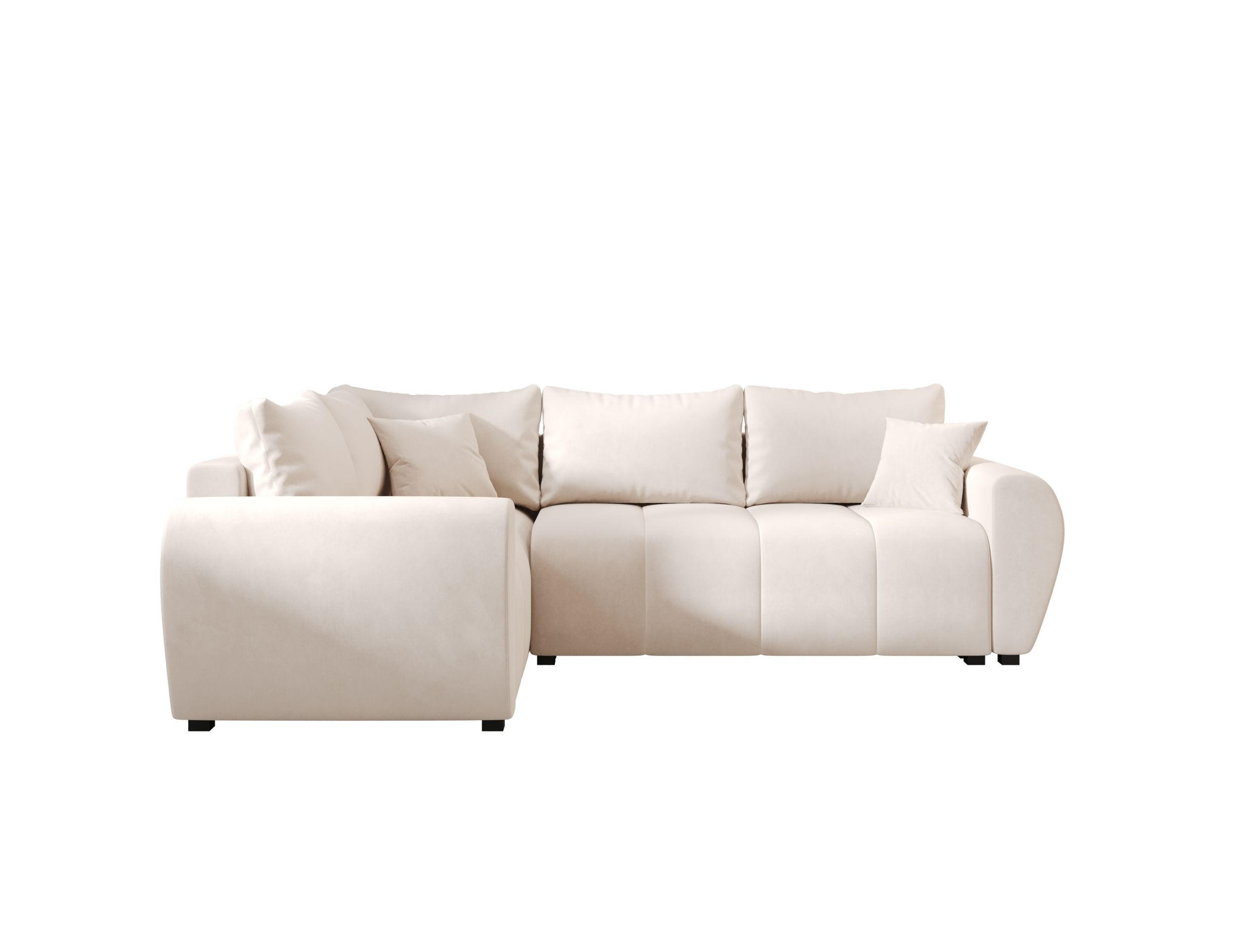 ECKSOFA MOLISA L PLUS Itaka 16 Links mit Schlaffunktion - Beige, Textil (235/175cm) - Bedante
