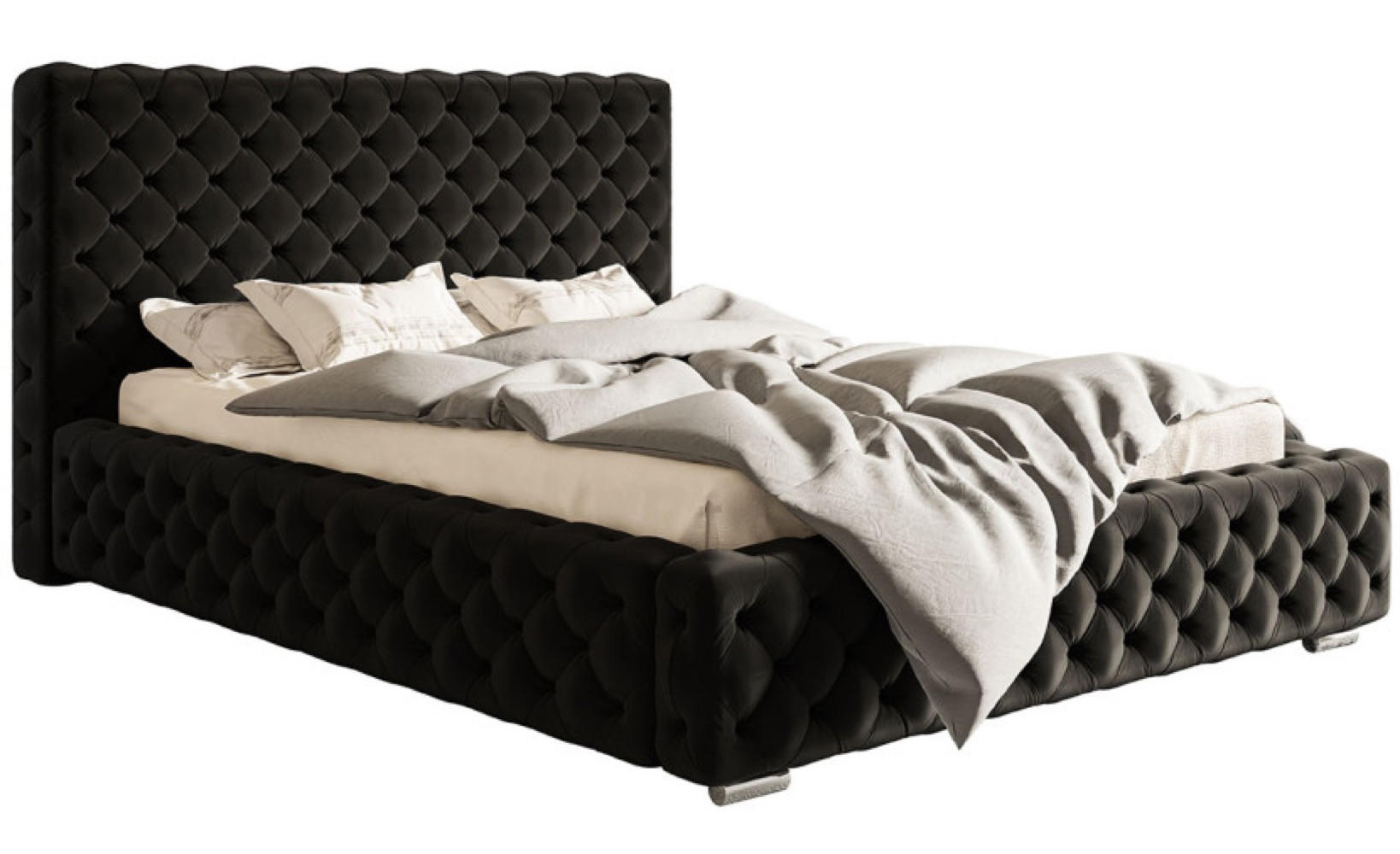 Sepro Meble Bett Schwarz 140x200 cm