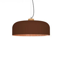 HÄNGELEUCHTE - Braun, Metall (50/50/17cm) - Lumicom