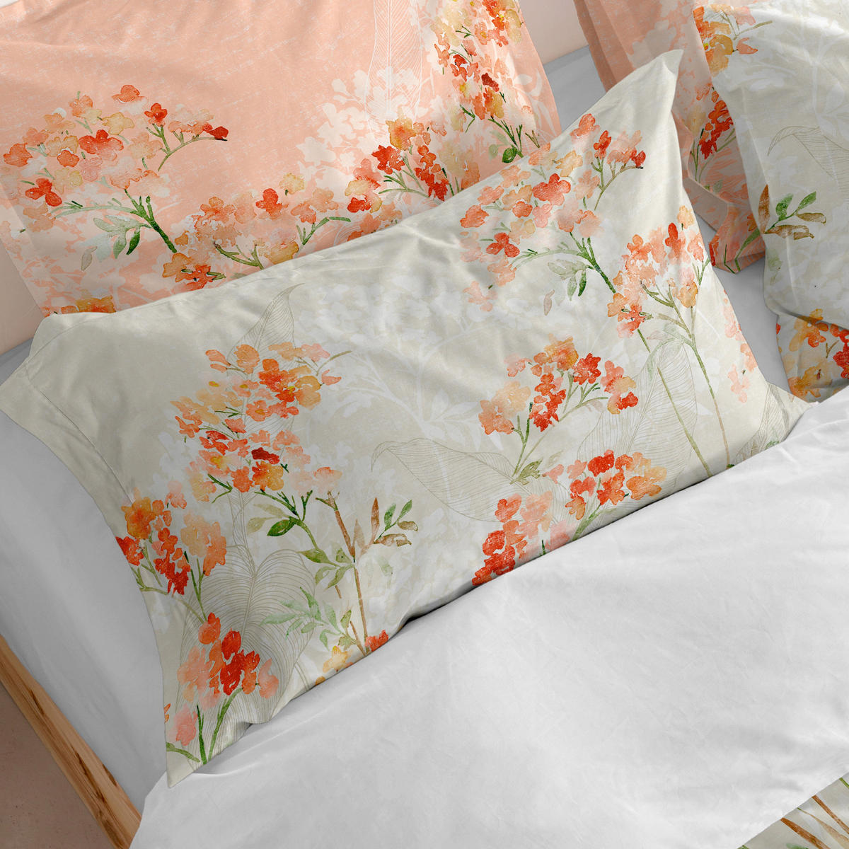 KISSENBEZUG riomaggiore 45x125 cm mehrfarbig - Multicolor, Textil (45/125cm) - Happy Friday