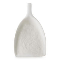 SCHAUFELPLATTE YLI 18,5 CM Alabaster Weiss - Weiß, Keramik (14.5/2.5/18.5cm) - Revol Porcelaine France