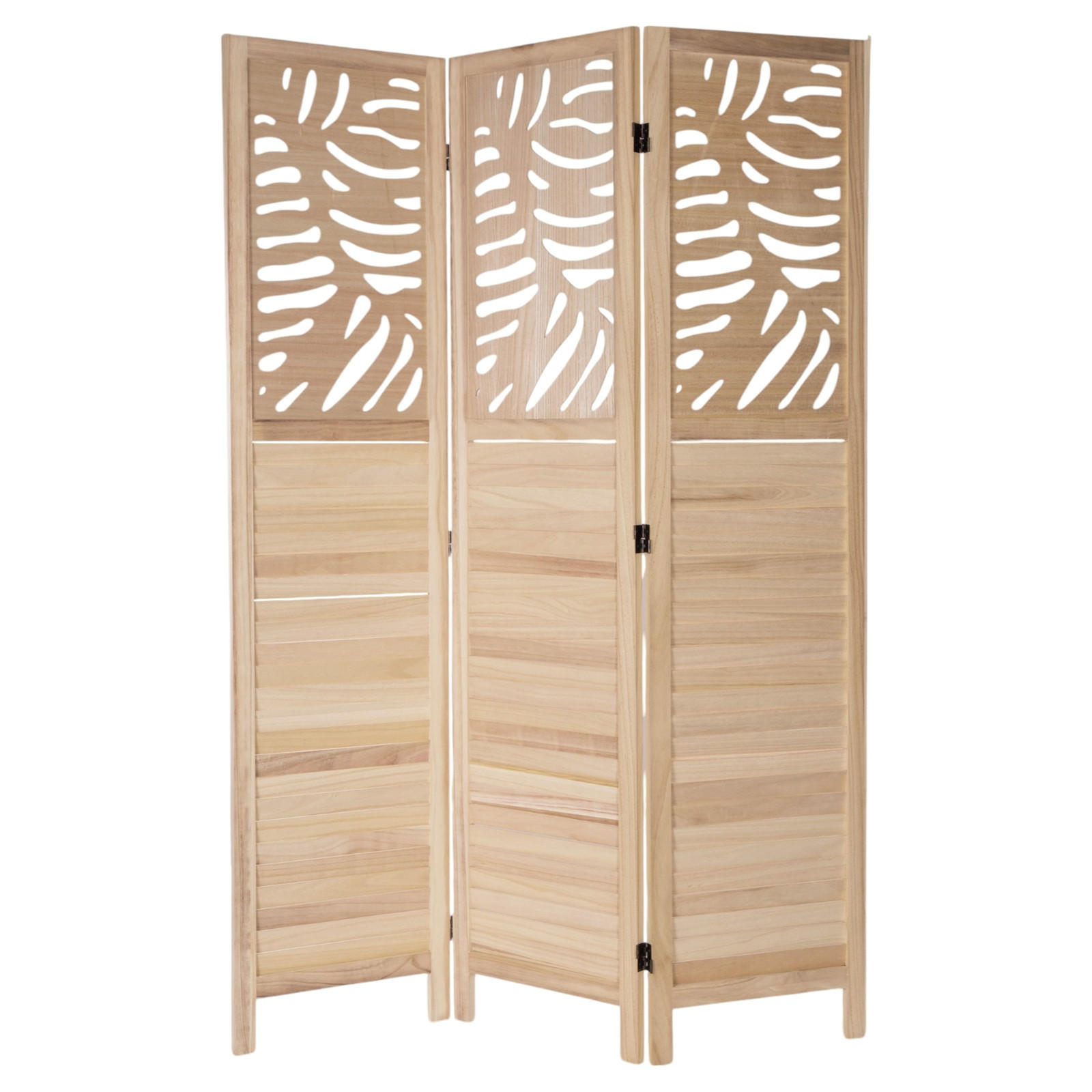 RAUMTEILER Palm Holz naturfarben - Naturfarben, Holz (120/170/2cm) - CREEDWOOD