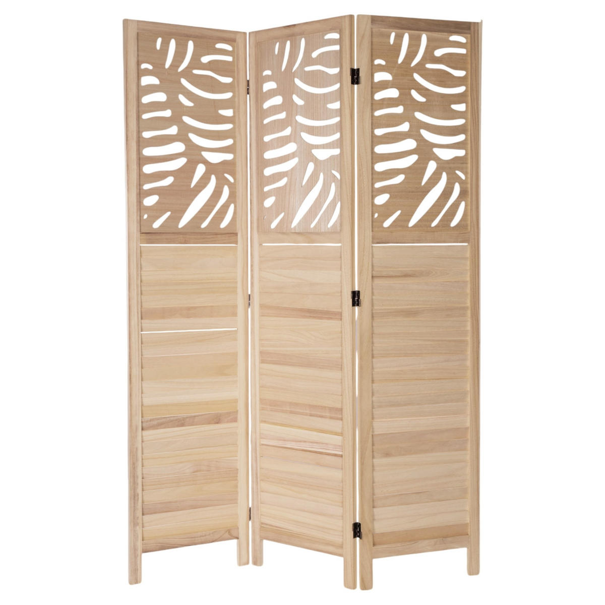 RAUMTEILER Palm Holz naturfarben - Naturfarben, Holz (120/170/2cm) - CREEDWOOD