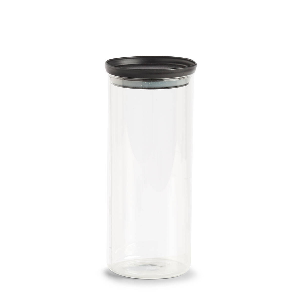 GLASBEHÄLTER 1250 ml - Transparent, Glas (10.3/23.6/10.3cm)