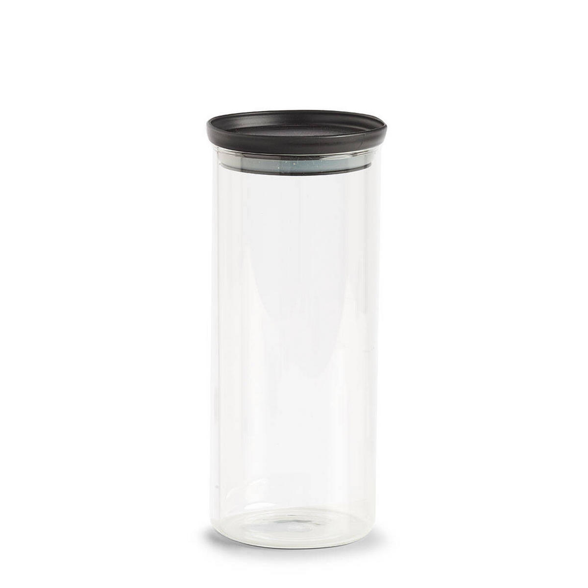 GLASBEHÄLTER 1250 ml - Transparent, Glas (10.3/23.6/10.3cm)