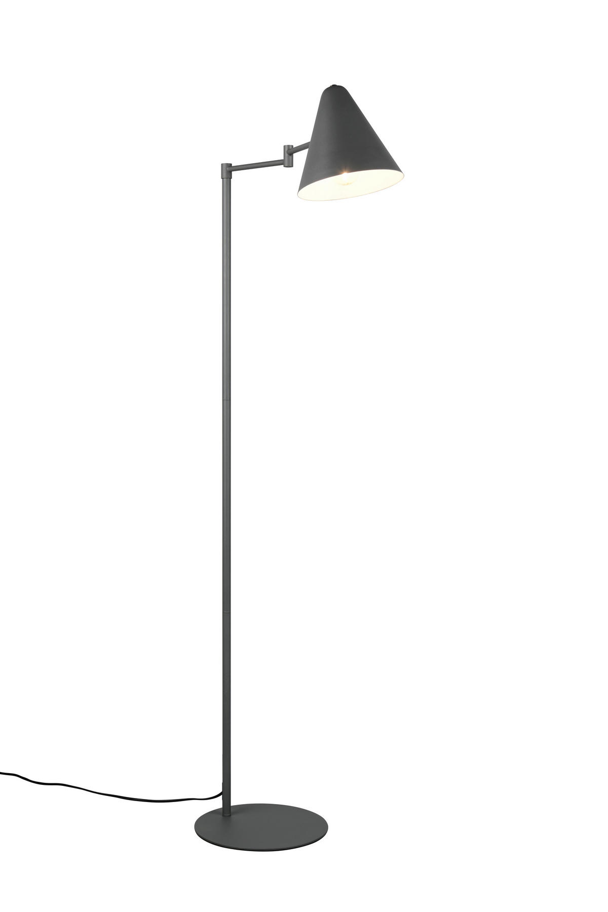 STEHLAMPE COSIMA - Anthrazit - 15/15/126.5 cm - Anthrazit, Metall (52.5/52.5/126.5cm) - Trio Leuchten