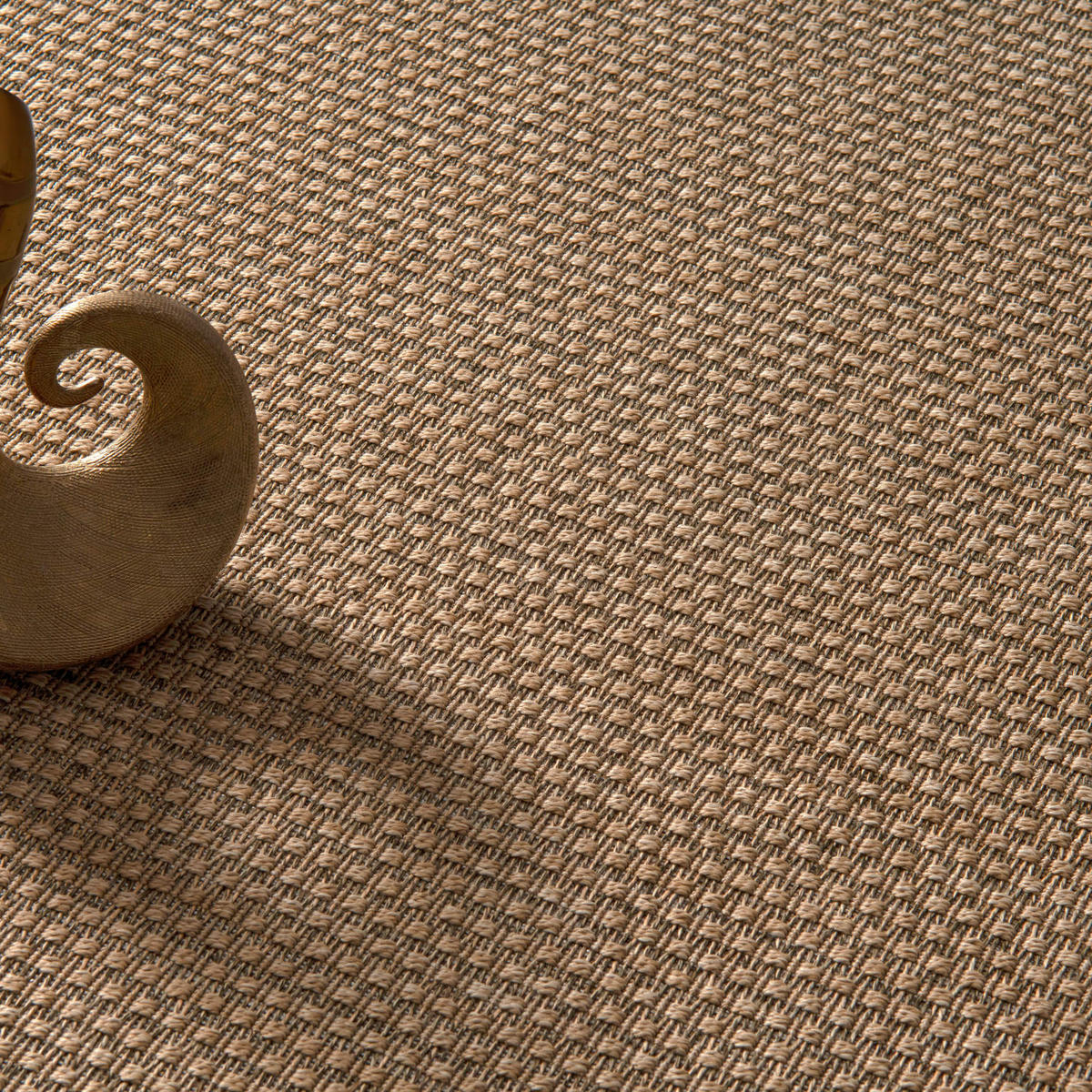 FLACHWEBTEPPICH, einfarbig, aus Polypropylen, Beige, 160 x 230 cm - Beige, Textil (160/230cm) - KADIMA DESIGN