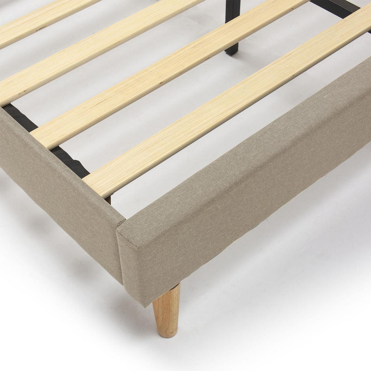 POLSTERBETT 90x190 cm Aroma, Beige - Beige, Textil (195/92/116cm) - VS Venta-stock