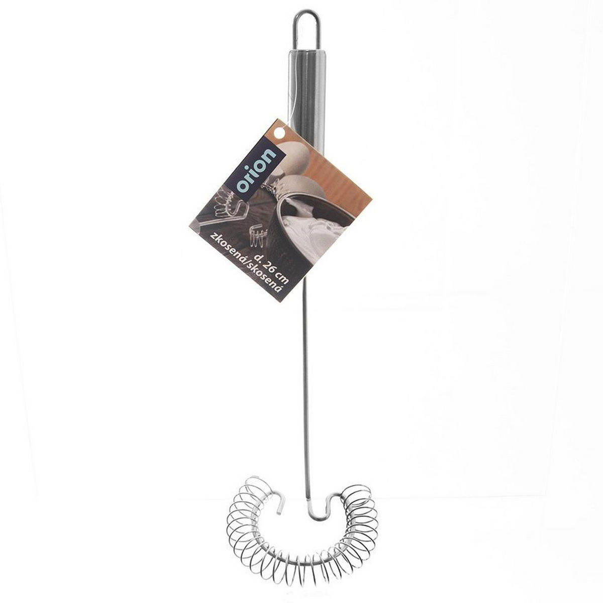 SPIRAL-SCHNEEBESEN Stahl 26 cm - Silberfarben, Metall (26cm) - Orion 