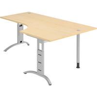 SCHREIBTISCH Serie-F 120/200/74 cm in Ahornfarben - Ahornfarben, Holzwerkstoff (120/200/74cm) - bümö