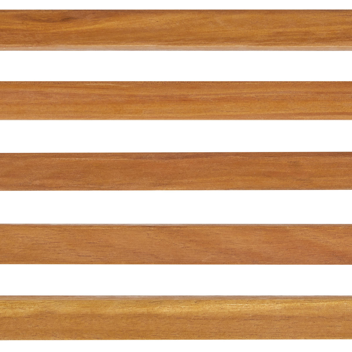 GARTENTISCH Akazienholz hellbraun 120/70 cm Bellano - Hellbraun, Holz (70/120/70cm) - Beliani