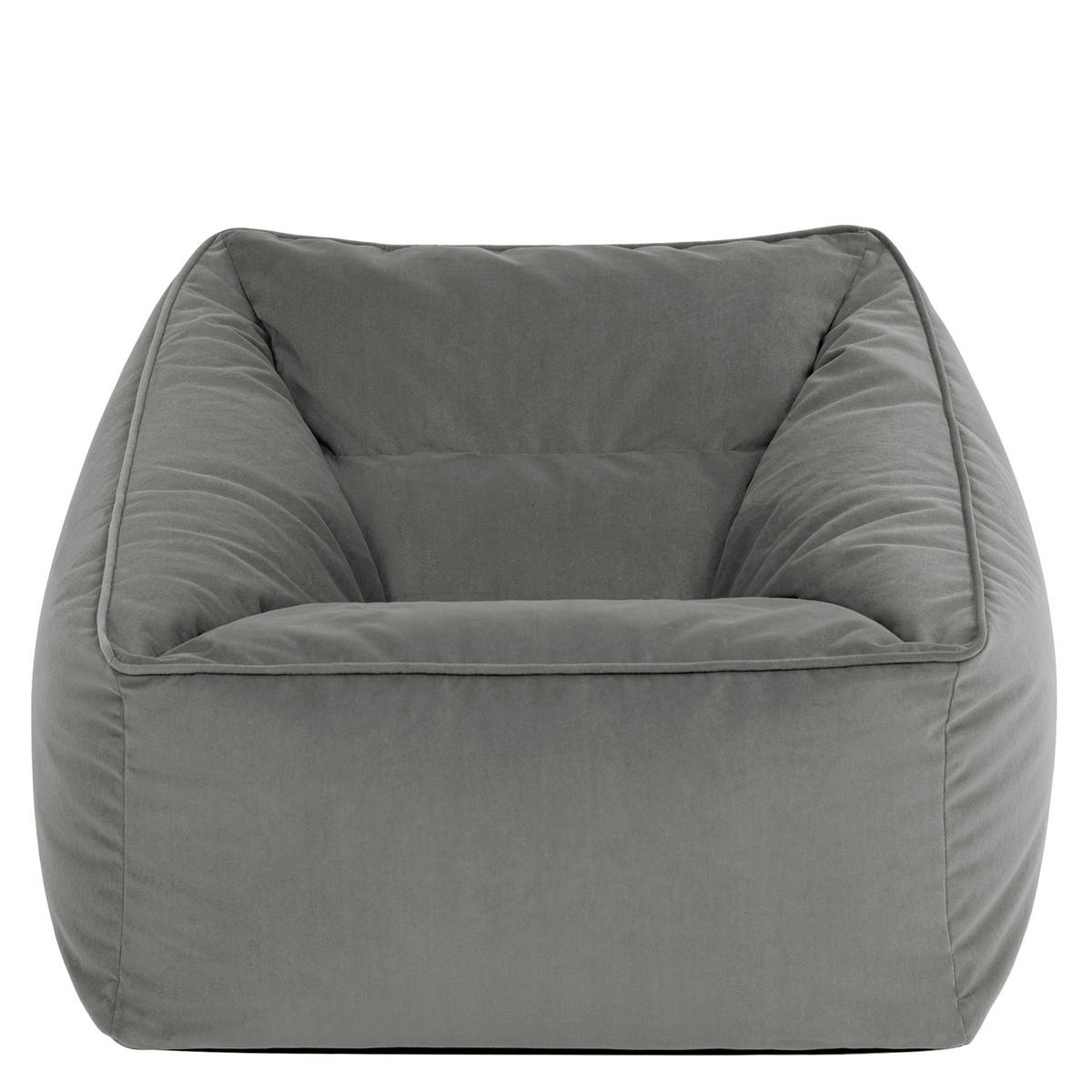 SITZSACK Sessel Natalia - Grau, Textil (70/65/70cm) - icon
