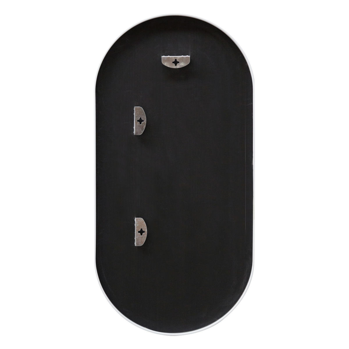 WANDSPIEGEL Corato - Weiß, Glas/Metall (38.4/2.8/78.4cm) - [en.casa]