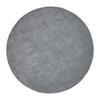 KURZFLOR-TEPPICH rund getuftet 150 cm - Grau, Textil (150/150cm) - Homescapes