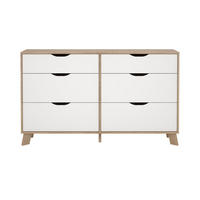 KOMMODE, Ikast, Eiche, Holzwerkstoff, 156 x 40 x 93 cm - Eichefarben, Holzwerkstoff (156/93/40cm) - ebuy24