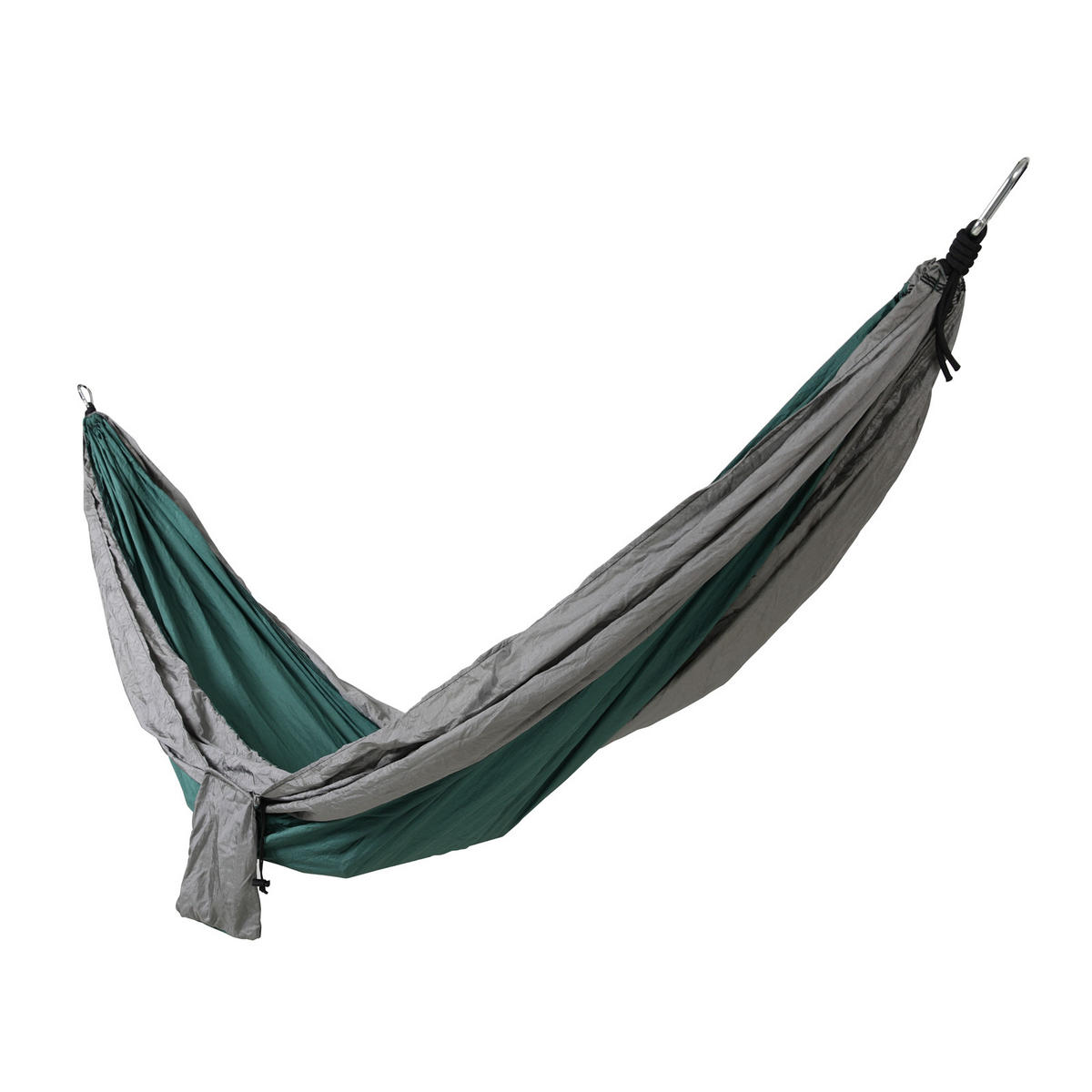 HÄNGEMATTE Camping Hellgrau/Grün - Grün, Textil (140/1/270cm) - SVITA