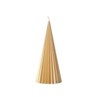 KERZE "BAUM" Christmas Chic gold 24 cm - Goldfarben, Naturmaterialien (8.5/24/8.5cm) - Villeroy & Boch