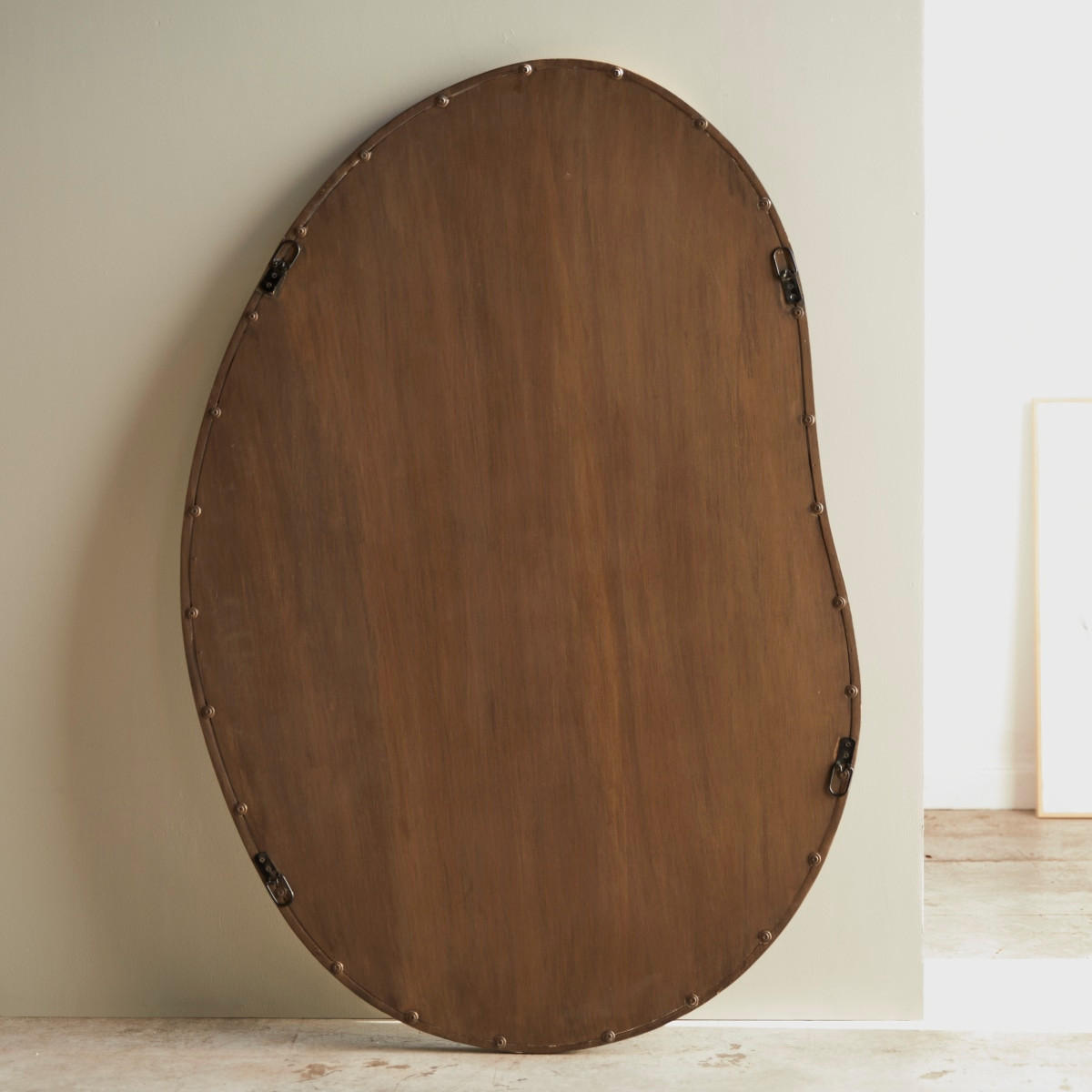 SPIEGEL Dim Braun aus Dunkles Mindiholz - Braun, Holz (72/107/3cm) - Tikamoon