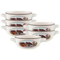 SUPPENTASSEN Design Naif bunt 450 ml 6er Set - Multicolor, Keramik (0.45L) - Villeroy & Boch