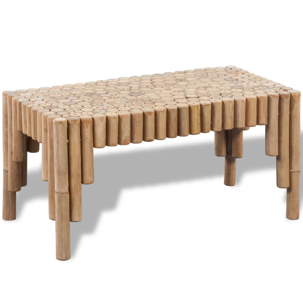 COUCHTISCH Bambus - Braun, Holz (35/70/35cm) - furnicato