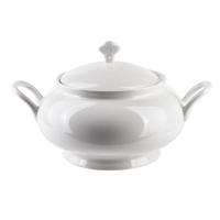 SUPPENTOPF Basic Weiß 30/22/18 cm Keramik - Weiß, Keramik (30cm) - Mondex
