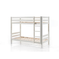 ETAGENBETT PINO Weiß 106x210x161 cm - Weiß, Holz - FURNLUX