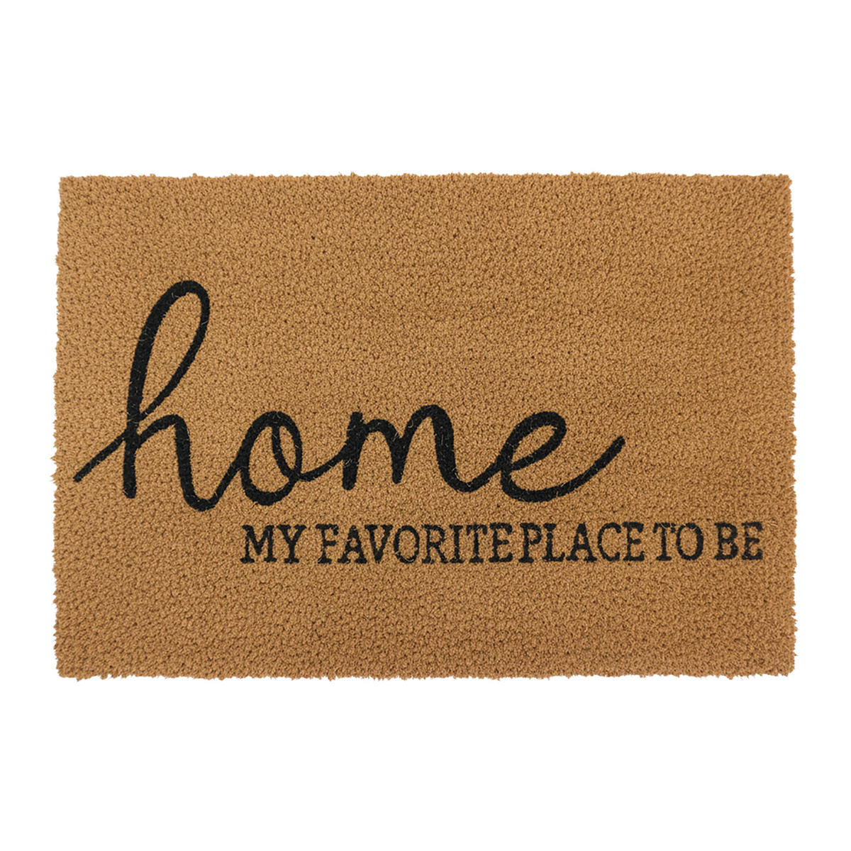 ROHOŽ - světle hnědá, textil/plast (60/40cm) - Relaxdays