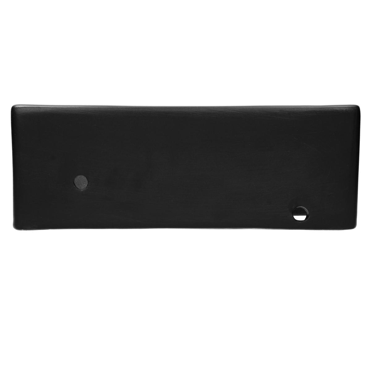 WASCHBECKEN - Schwarz, Keramik (20.5/12.5/35.5cm) - ML-DESIGN