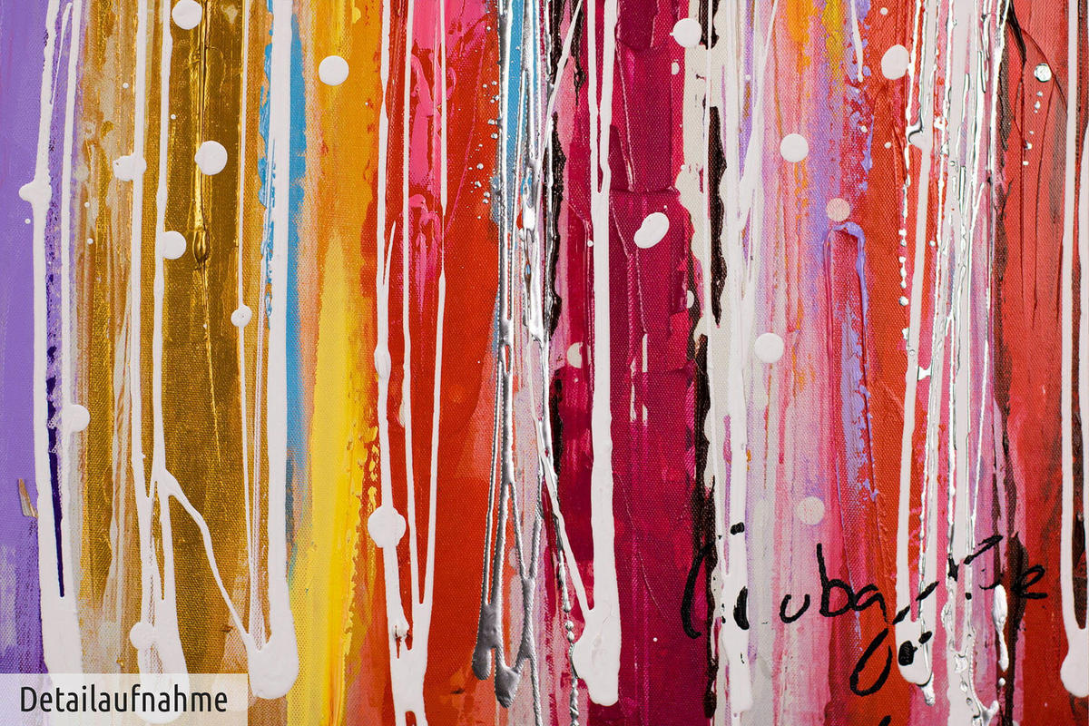 ACRYLBILD HANDGEMALT 120/60 cm - Multicolor, Holz/Textil (120/60cm) - KUNSTLOFT