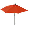 SONNENSCHIRM HALBRUND UV 50+ Orange - Orange, Textil (285/145cm) - MCW