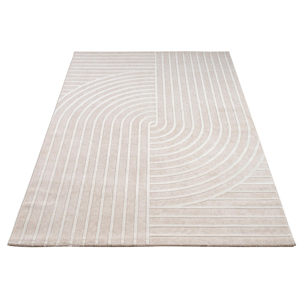 KURZFLORTEPPICH 230/320 cm Santorini 611 - Creme, Textil (230/320cm) - Paco Home
