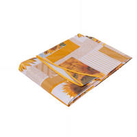 TISCHDECKE Sunflower Ø 160 cm - Gelb, Kunststoff (160/160cm) - Douceur d´intérieur