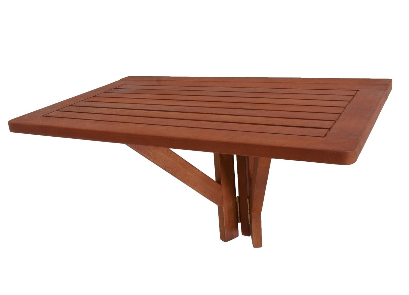 GARTENTISCH Skagen Hängetisch - Braun, Holz (60/40/37cm) - DELUKE