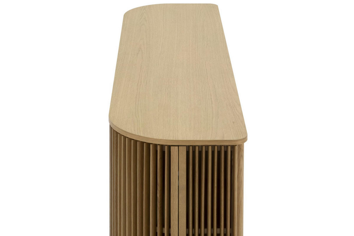 SIDEBOARD Franz, Natur Massiveiche - Beige, Holz (45/69/175cm) - WOODEK