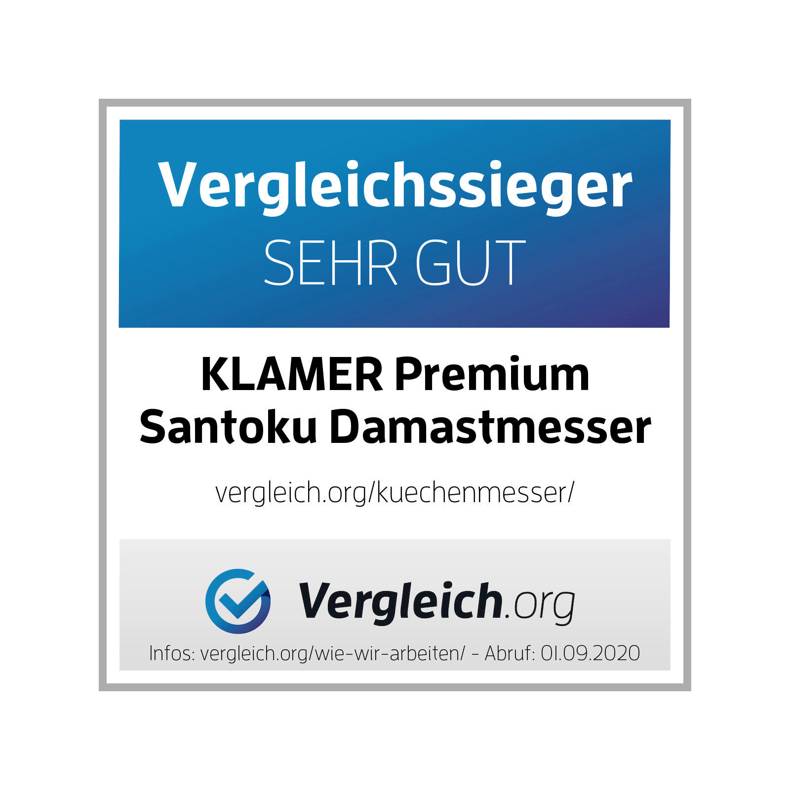 MESSER Premium Santoku Damastmesser 18 cm Pakkaholz - Schwarz, Metall (30cm) - KLAMER