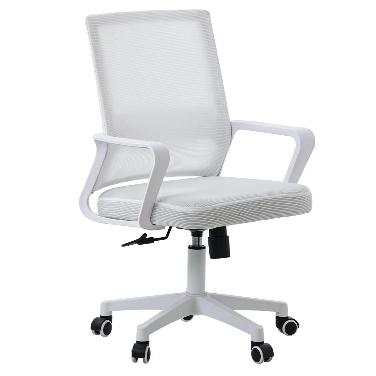 BÜROSTUHL Textil Weiß - Weiß, Textil (57/92/60cm) - Nest Dream